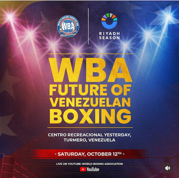 WBA Future Champions este fin de semana en Venezuela.