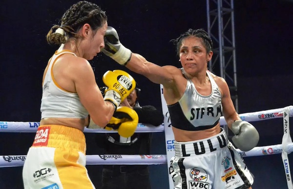 Lourdes Juárez conquista faja minimosca en Cancún.