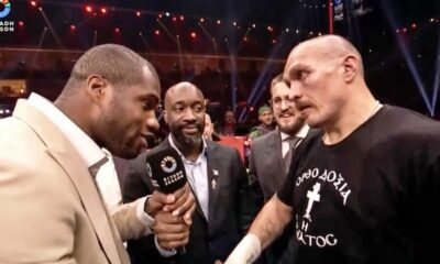 A Dubois se le olvidó que Usyk lo noqueó