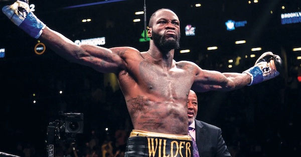 Los días de Wilder están contados en el boxeo.