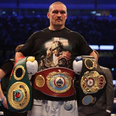 Usyk fue el mejor del 2024