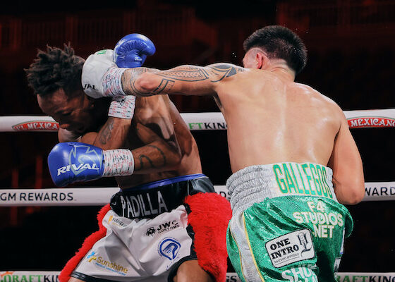 Kaipo Gallegos derrotó por decisión a Leonardo Padilla.