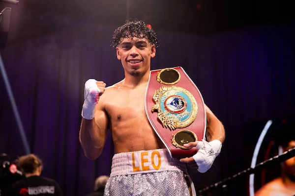 Angelo Leo dispuesto a exponer su faja ante Naoya Inoue