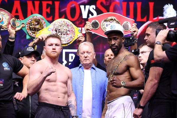 Canelo y Scull hicieron el peso sin problemas