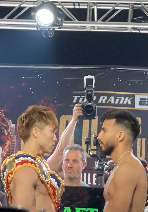 Inoue y Espinoza favoritos en Las Vegas