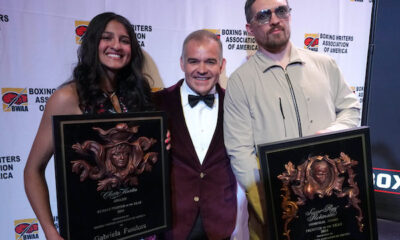 Usyk y Fundora premiados por la BWAA en NYC.