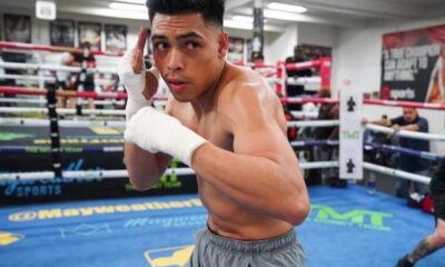 Angelo Leo expone su faja ante Tomoki Kameda en Osaka