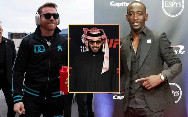 Combate Canelo-Crawford se va para Arabia Saudita.