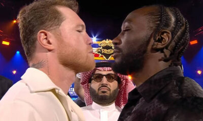 Canelo-Crawford promocionan su combate con Alalshikh de protagonista