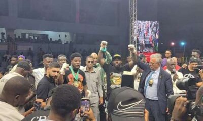 Andrew Tabiti reaparece noqueando a Jacob Dickson en Ghana.