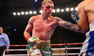 Callum Walsh gana decisión técnica a Elías Espadas.