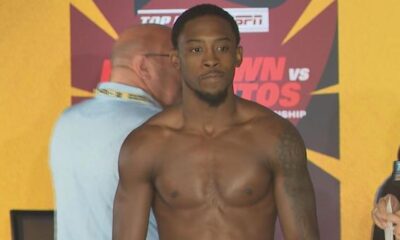 Keyshaw Davis pierde el titulo en la balanza