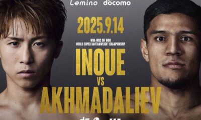 Inoue y Akhmadaliev confirman su pelea mandatoria