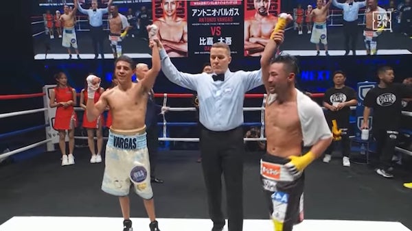 Antonio Vargas y Daigo Higa empatan tras una intensa batalla.