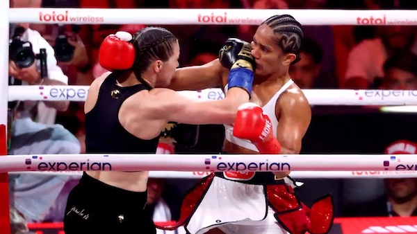 Trilogía completa para Katie Taylor sobre Amanda Serrano