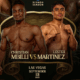 Christian Mbilli vs Lester Martínez en la cartelera Álvarez–Crawford.
