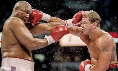 La noche de Tommy Morrison sobre George Foreman  