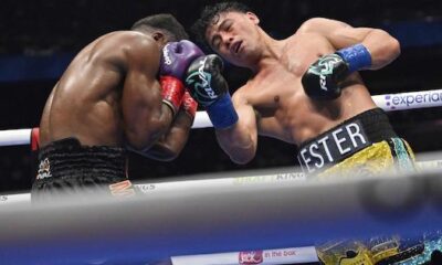 Lester Martínez y Christian Mbilli empatan en Las Vegas