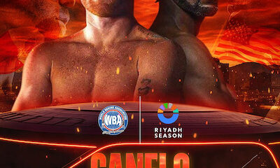 Canelo vs Crawford en su momento culminante.