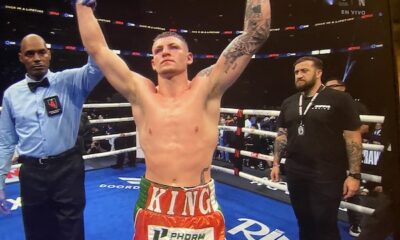 Callum Walsh le quitó el invicto a Fernando Vargas Jr.