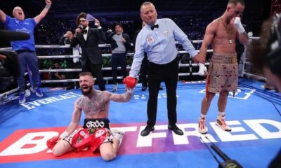 Crocker sorprende a Donovan y se corona campeón welter.