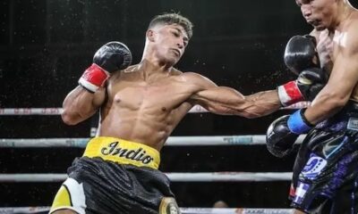 Olascuaga despachó a Camacho en dos asaltos.