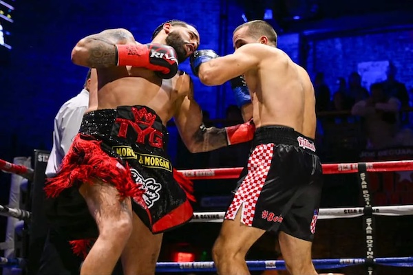 Junior Younan noqueó a Luka Lozo en Brooklyn