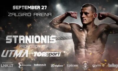 Stanionis peleará por primera vez como profesional en Lituania.