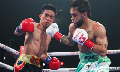 Collazo retuvo sus títulos tras una sorpresivo abandono de Vayson.