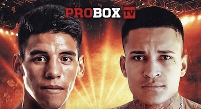 Roiman Villa vs. Francisco Verón el 21 de noviembre en Ft. Lauderdale.