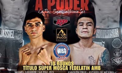 Dos mexicanos disputan titulo Fedelatin este sábado.