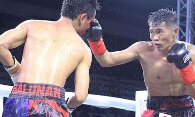 Pedro Taduran retiene su faja tras vencer a Christian Balunan.