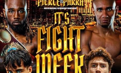  Elijah Pierce vs. Lorenzo Parra este sábado.