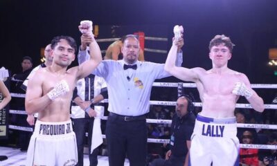 Pacquiao Jr. empata en su debut. 