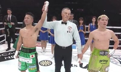 Takuma Inoue conquista faja gallo ante Tenshin Nasukawa.