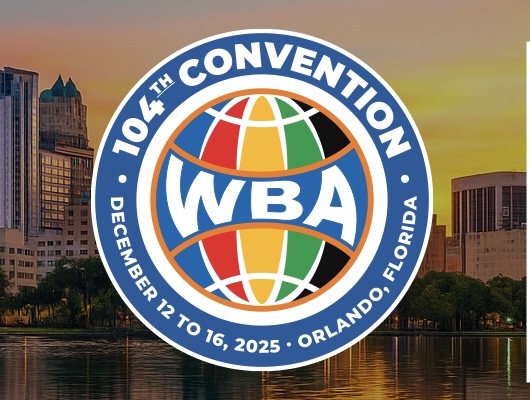 WBA anuncia la agenda oficial de su 104ª Convención Anual.