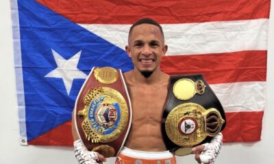 René Santiago unificó los títulos minimosca WBA y WBO