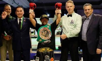 Knockout CP Freshmart conquista título vacante del CMB en Bangkok.