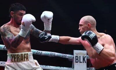 Combate entre Zerafa y Tszyu  terminó de forma abrupta y polémica.