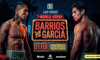 Barrios vs García el 21 de febrero en Las Vegas
