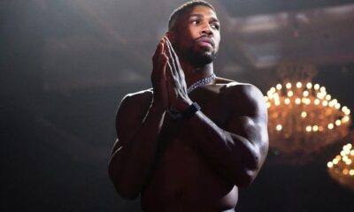 Anthony Joshua vuelve al gimnasio tras su accidente en Nigeria