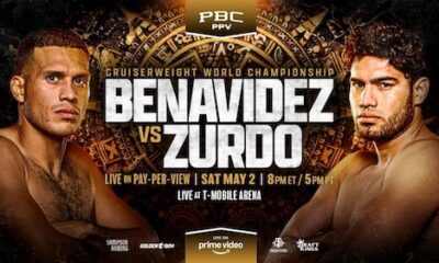 Ramírez vs Benavidez el 2 de mayo en Las Vegas.