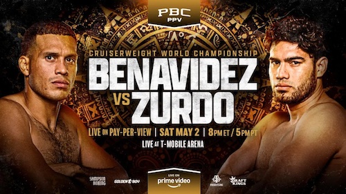 Ramírez vs Benavidez el 2 de mayo en Las Vegas.