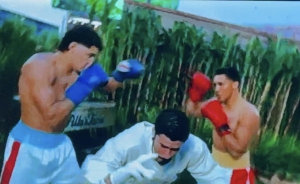 Xander Zayas y Emiliano Vargas representaron al boxeo en el Super Bowl