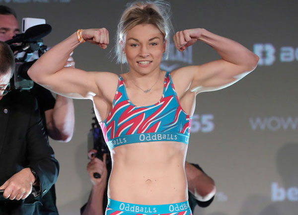 Lauren Price expondrá sus fajas WBA-WBC-IBF en abril.