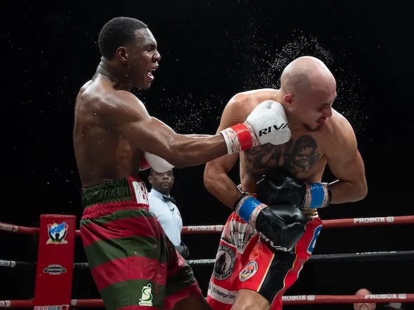 Viernes 13: Dante Benjamin fue un "Freddy Krueher" sobre el ring