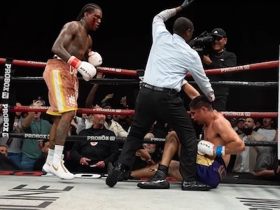 Najee López detuvo a Gallegos en gran pelea en Kissimmee