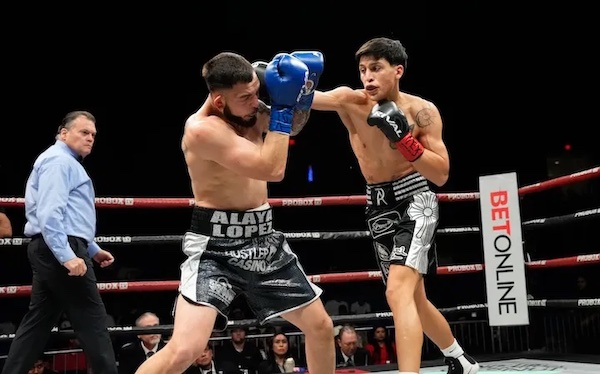 Rubén Eduardo Aguilar detuvo a Louie López 