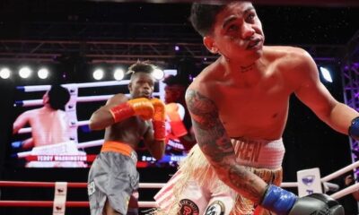 Terry Washington acabó con Eduardo Reyes en dos asaltos.