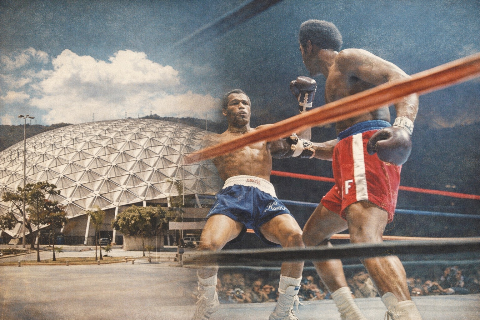 Foreman y Norton inauguraron con boxeo El Poliedro de Caracas